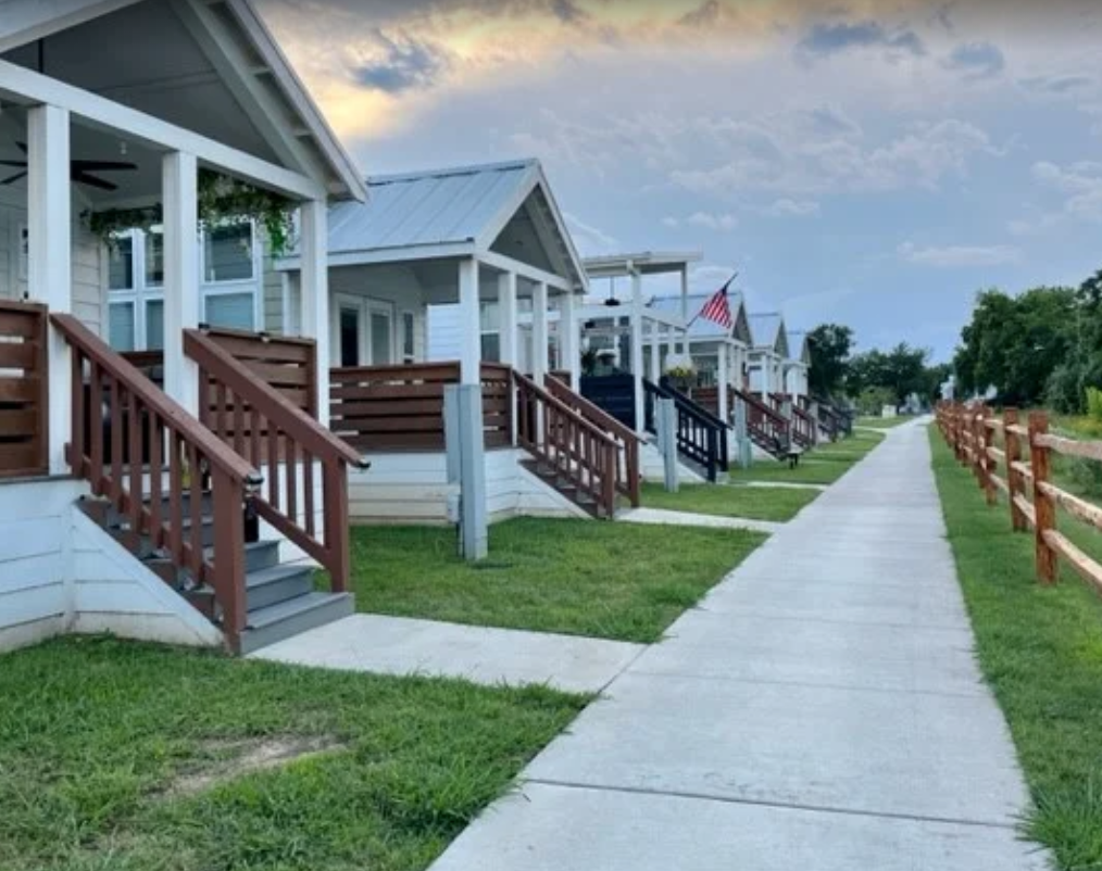 Build To Rent Log Cabin Community